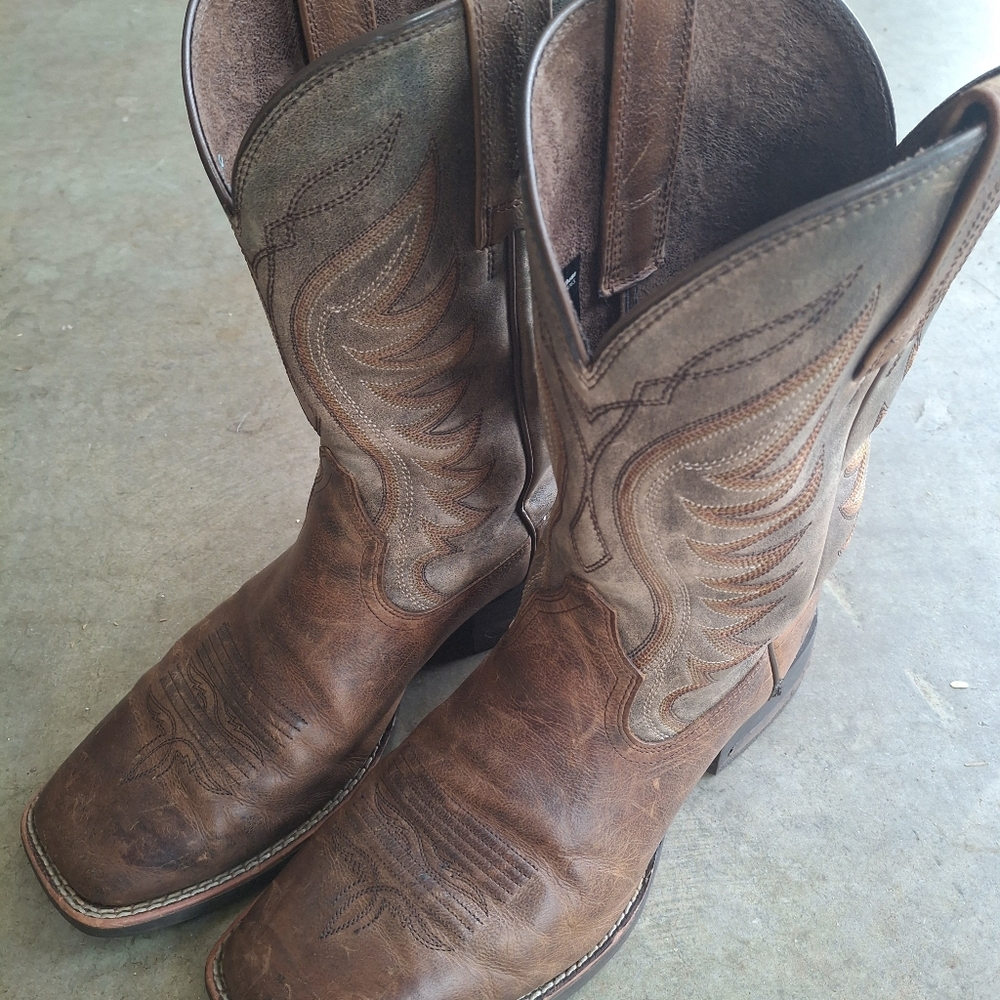 Ariat Amos Western Boots Size 9D - Picture 7 of 16
